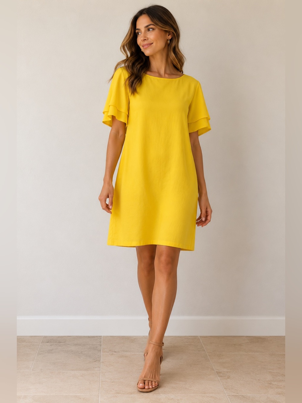 Zara V back dress